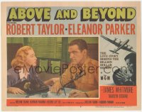 9s0492 ABOVE & BEYOND signed LC 1952 by James Whitmore, who's with concerned Eleanor Parker!