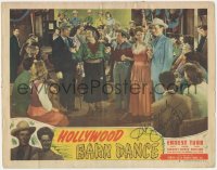 9s0512 HOLLYWOOD BARN DANCE signed LC #2 1947 by Ernest Tubb, who's at a western celebration!