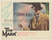 9s0520 MARK signed LC #5 1961 by Stuart Whitman, who's close up outside Rod Steiger's office!