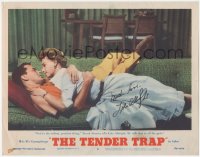 9s0533 TENDER TRAP signed LC #8 1955 by Lola Albright, Sinatra says she's the softest & prettiest!