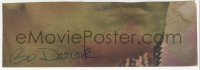 9s0780 BO DEREK signed 3x8 piece of paper 1980s it can be framed with the included REPRO still!