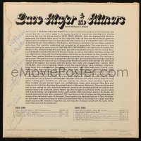 9s0342 DAVE MAJOR & THE MINORS signed record 1972 Second Album, cool Hillard Chamerlik cover art!