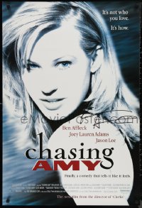 9s0297 KEVIN SMITH signed 27x40 REPRO poster 2001 sexy image of Joey Lauren Adams in Chasing Amy!