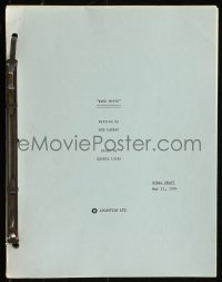 9s0043 CARAVAN OF COURAGE final draft script May 22, 1984 screenplay by Bob Carrau, Ewok Movie!