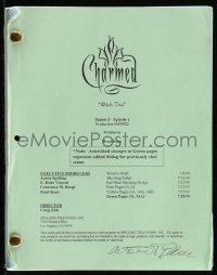 9s0261 CHARMED group of 5 TV scripts 1998-1999 screenplays by Brad Kern, Anderson, Burge & Swensen!
