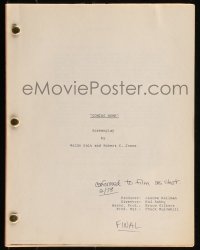 9s0054 COMING HOME final draft script April 17, 1977, screenplay by Waldo Salt & Robert C. Jones!