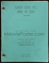 9s0007 FORD TELEVISION THEATRE TV revised final draft script Nov 29, 1956 Lucy Marlow's personal copy!