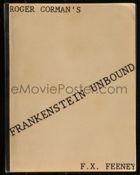 9s0090 FRANKENSTEIN UNBOUND third draft script January 11, 1989, screenplay by F.X. Feeney!