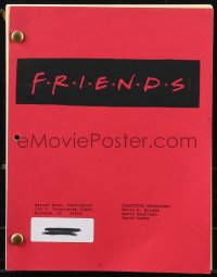 9s0254 FRIENDS 2 TV revised final draft scripts 1995 by Jeffrey Astrof, Mike Sikowitz & Ungerleider!