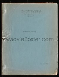 9s0150 MOON & SIXPENCE revised first draft script January 16, 1942, screenplay by W. Somerset Maugham