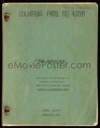 9s0003 QUEEN BEE revised final draft script March 8, 1955, Lucy Marlow's personal copy!