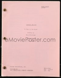 9s0192 SANFORD & SON #0522 TV first draft script January 7, 1976, Redd Foxx's personal copy!