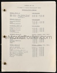 9s0193 SANFORD & SON #0602 TV script March 22, 1976, Redd Foxx's personal copy!