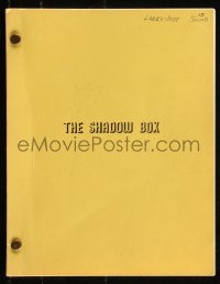 9s0197 SHADOW BOX script December 27, 1979, screenplay by Michael Cristofer from his play!