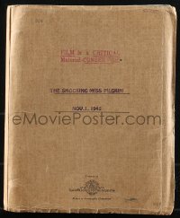 9s0201 SHOCKING MISS PILGRIM revised shooting final draft script Nov 1, 1945, by George Seaton!