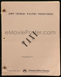9s0220 TAXI TV final draft script December 4, 1979, screenplay by Ken Estin, What Price Bobby!