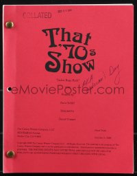 9s0223 THAT '70S SHOW TV revised final draft script October 5, 2000, screenplay by Dave Schiff!