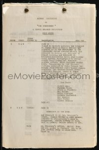 9s0227 TRESPASSER continuity & dialogue script 1929 screenplay by Edmund Goulding!