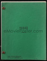 9s0233 VEGAS TV revised draft script May 18, 1979, Denny Miller's personal copy, Redhanded!