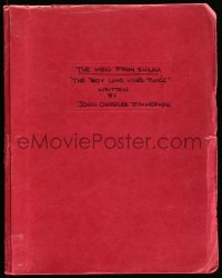 9s0235 VIRGINIAN TV script 1962 Denny Miller's personal copy, unproduced screenplay by Zimmerman!