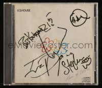 9s0636 ICEHOUSE signed CD 1987 by Iva Davies, Robert Kretschmer, Morgan AND Qunta, Man of Colours!