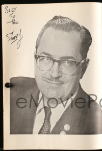 9s0478 FORRY signed softcover book 1966 by BOTH Forrest J. Ackerman AND Ray Bradbury, biography!