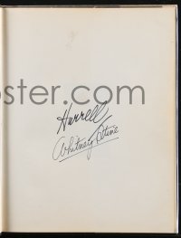 9s0469 HURRELL STYLE signed hardcover book 1976 by BOTH George Hurrell AND Whitney Stine!