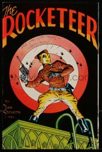 9s0394 DAVE STEVENS signed #1 comic book October 1982 signed on the back, 1st issue of The Rocketeer!