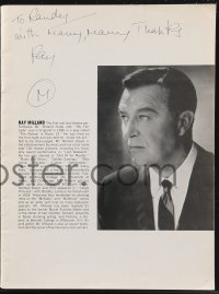 9s0447 MY FAIR LADY signed stage play souvenir program book 1964 by Ray Milland, Newkirk AND Rainer!