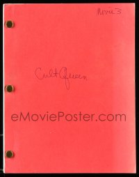 9s0057 CULT VAMPIRE QUEEN script 1980s unproduced screenplay by Mary Woronov!