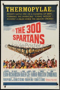9t1123 300 SPARTANS 1sh 1962 Richard Egan in Ancient Greece, The mighty battle of Thermopylae!