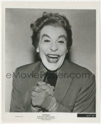 9t0832 BATMAN 8.25x10 still 1966 best portrait of Cesar Romero in costume as The Joker!