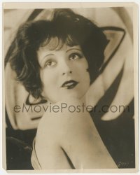 9t0853 CLARA BOW 8x10 still 1920s wonderful portrait of The It Girl looking over her shoulder!