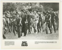 9t0856 DAY OF THE DEAD 8.25x10 still 1985 hordes of the zombies search hungrily for human flesh!