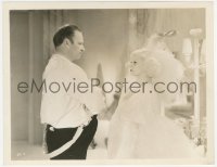 9t0862 DINNER AT 8 8x10.25 still 1934 great c/u of Wallace Beery & Jean Harlow in a tense moment!