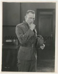 9t0989 TELL IT TO THE MARINES 7.75x10 still 1926 c/u of Lon Chaney in uniform with a puzzled look!