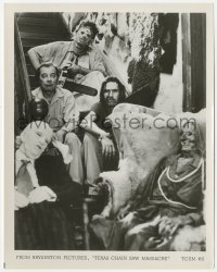 9t0990 TEXAS CHAINSAW MASSACRE 8x10.25 still 1974 posed portrait of Leatherface & his family!