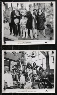 9t1095 WILLY WONKA & THE CHOCOLATE FACTORY 2 8x10 stills 1971 cool images from Gene Wilder classic!