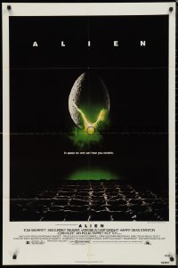 9t1144 ALIEN NSS style 1sh 1979 Ridley Scott outer space sci-fi monster classic, cool egg image!
