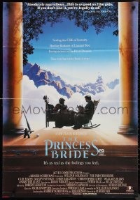 9t0589 PRINCESS BRIDE Aust 1sh 1987 Rob Reiner fantasy classic as real as the feelings you feel!