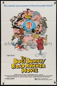 9t1260 BUGS BUNNY & ROAD RUNNER MOVIE 1sh 1979 Chuck Jones classic comedy cartoon!