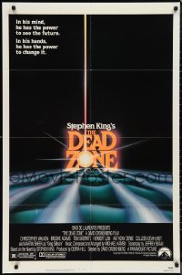 9t1346 DEAD ZONE 1sh 1983 David Cronenberg, Stephen King, he has the power to see the future!