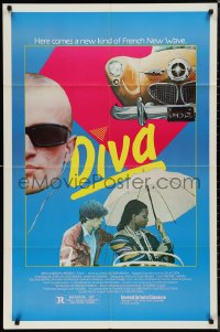 9t1378 DIVA 1sh 1982 Jean Jacques Beineix, Frederic Andrei, a new kind of French New Wave!