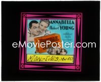 9t0725 BRIDAL SUITE glass slide 1939 Annabella, Robert Young, Walter Connolly, Billie Burke