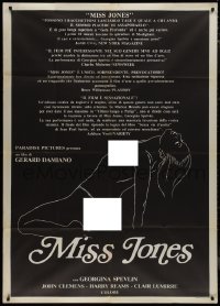 9t0152 DEVIL IN MISS JONES Italian 1p 1981 Gerard Damiano, Spelvin, different & sexy, Miss Jones!