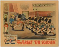 9t0317 BRAVE TIN SOLDIER LC 1934 Ub Iwerks, great cartoon image, includes printed bag, ultra rare!