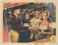 9t0318 BRIDE WORE RED LC 1937 c/u of Joan Crawford, Robert Young, Franchot Tone & Lynne Carver!