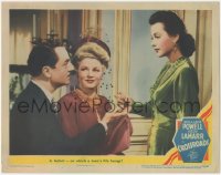 9t0331 CROSSROADS LC 1942 pretty Claire Trevor between William Powell & sexy Hedy Lamarr!