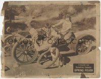 9t0466 SPRING FEVER LC 1923 early Al St. John comedy short with super young Jean Arthur, ultra rare!