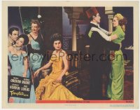 9t0473 TEMPTATION LC #3 1946 Merle Oberon watches Charles Korvin dancing with blonde woman!